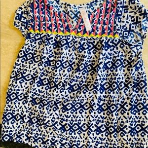 Cherokee colorful kids blouse.